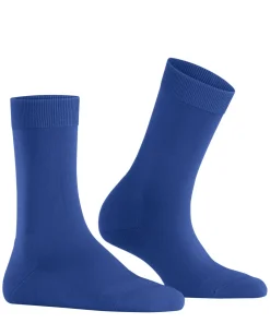 FALKE ClimaWool damessokken, kobaltblauw (imperial)