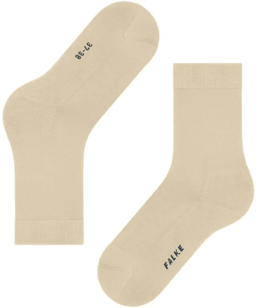 FALKE ClimaWool damessokken, creme (cream)