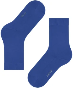 FALKE ClimaWool damessokken, kobaltblauw (imperial)