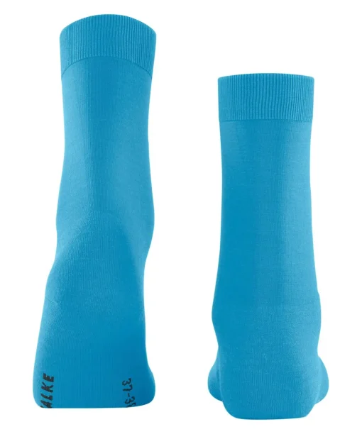 FALKE ClimaWool damessokken, blauw (true blue)
