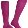 FALKE ClimaWool heren kniekousen, roze (berry)