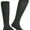 FALKE ClimaWool heren kniekousen, antraciet melange (anthra. mel.)