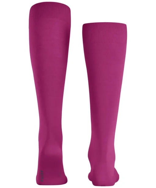 FALKE ClimaWool heren kniekousen, roze (berry)