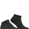 FALKE ClimaWool heren sneakersokken, antraciet melange (anthra. mel.)