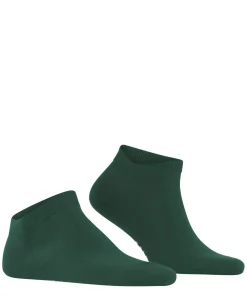 FALKE ClimaWool heren sneakersokken, groen (hunter green)