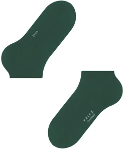 FALKE ClimaWool heren sneakersokken, groen (hunter green)