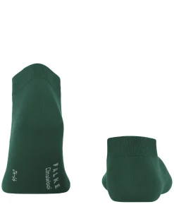 FALKE ClimaWool heren sneakersokken, groen (hunter green)
