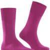 FALKE ClimaWool herensokken, roze (berry)