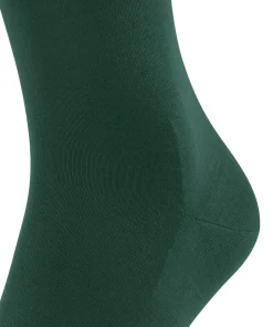 FALKE ClimaWool herensokken, groen (hunter green)