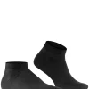 FALKE Cool 24/7 heren enkelsokken, zwart (black)