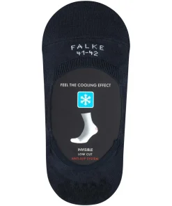FALKE Cool 24/7 heren kousenvoetjes, donkerblauw (dark navy)