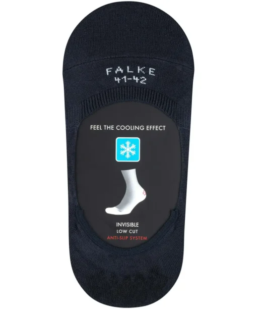 FALKE Cool 24/7 heren kousenvoetjes, donkerblauw (dark navy)