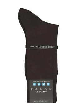 FALKE Cool 24/7 herensokken, donker bruin (brown)