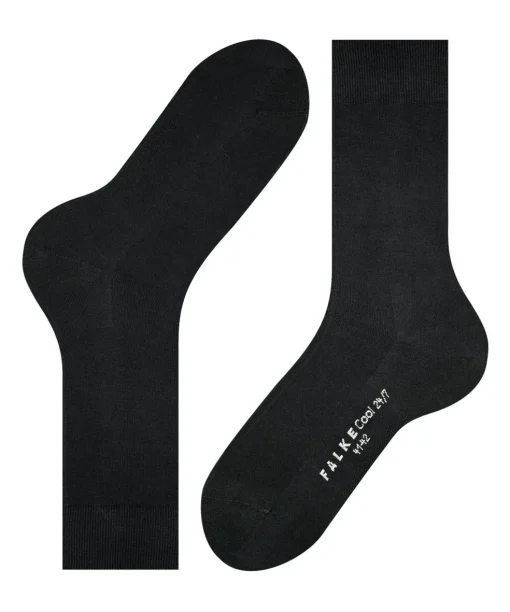 FALKE Cool 24/7 herensokken, zwart (black)
