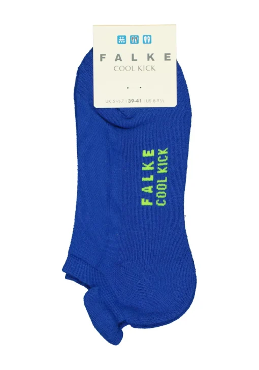 FALKE Cool Kick dames enkelsokken, kobalt blauw (cobalt)