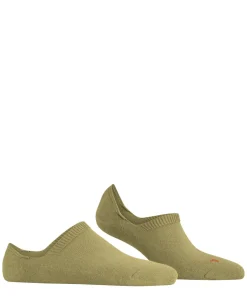 FALKE Cool Kick dames kousenvoetjes, olijfgroen (olive)