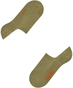 FALKE Cool Kick dames kousenvoetjes, olijfgroen (olive)