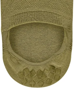 FALKE Cool Kick dames kousenvoetjes, olijfgroen (olive)
