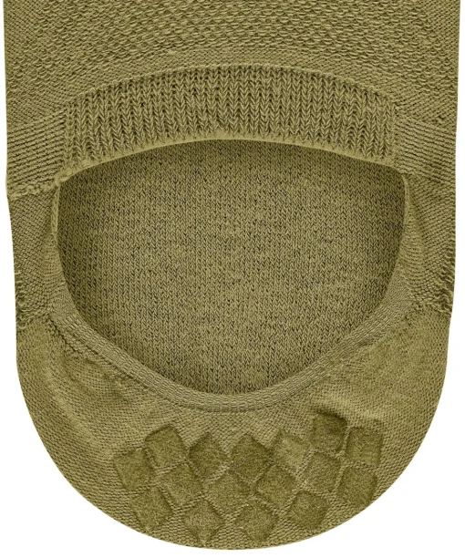 FALKE Cool Kick dames kousenvoetjes, olijfgroen (olive)