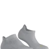FALKE Cool Kick dames sneakersokken, grijs (light grey melangeange)