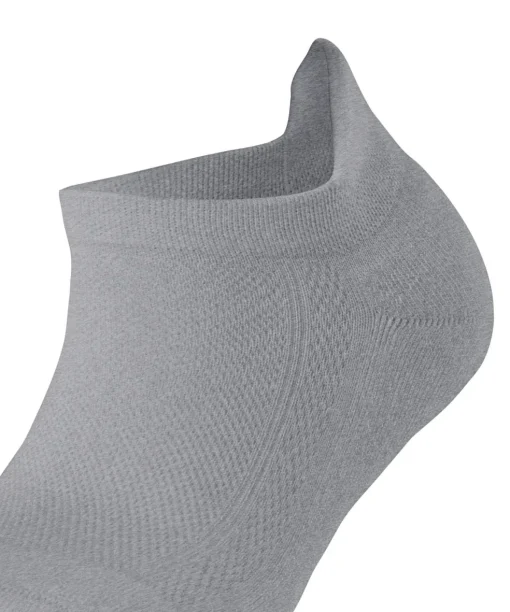 FALKE Cool Kick dames sneakersokken, grijs (light grey melangeange)