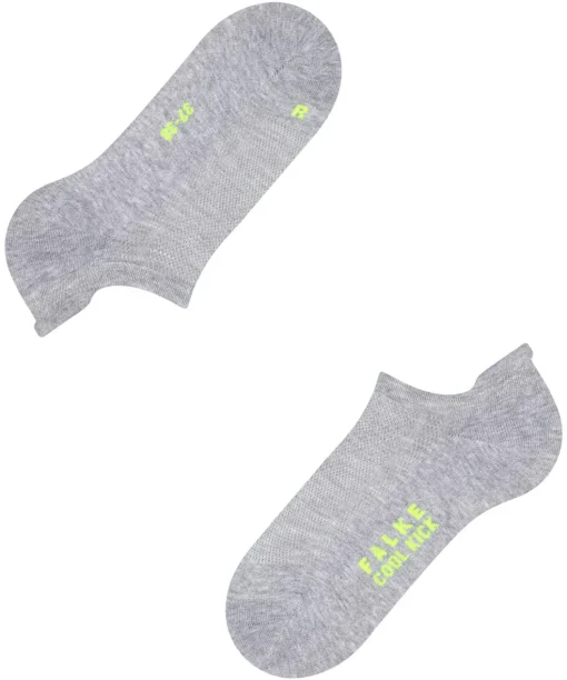 FALKE Cool Kick dames sneakersokken, grijs (light grey)
