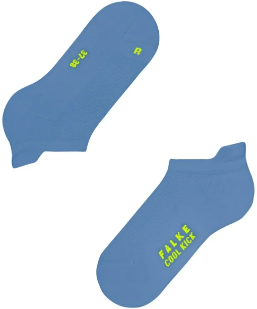 FALKE Cool Kick dames sneakersokken, blauw (og ribbon blue)