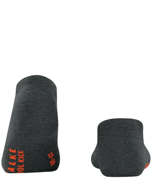 FALKE Cool Kick dames sneakersokken, donkergrijs (dark grey)