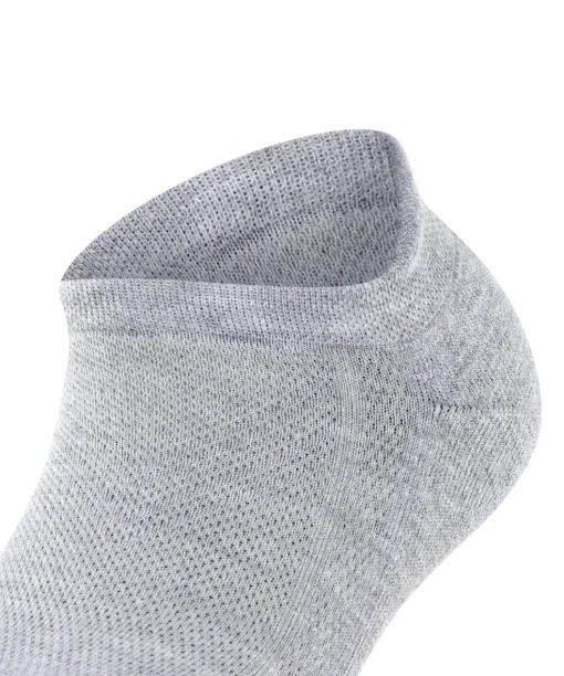 FALKE Cool Kick dames sneakersokken, grijs (light grey)