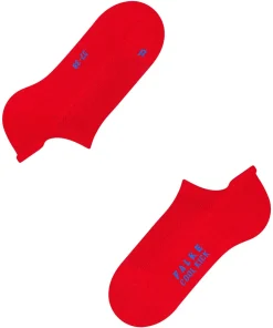 FALKE Cool Kick dames sneakersokken, rood (fire)