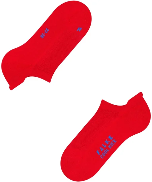 FALKE Cool Kick dames sneakersokken, rood (fire)