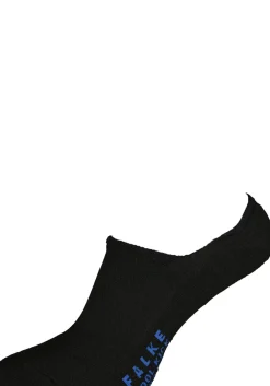 FALKE Cool Kick invisible unisex sokken, zwart (black)
