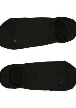 FALKE Cool Kick invisible unisex sokken, zwart (black)