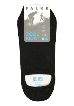 FALKE Cool Kick invisible unisex sokken, zwart (black)