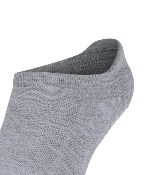 FALKE Cool Kick unisex enkelsokken, grijs (light grey mel.)