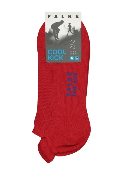 FALKE Cool Kick unisex enkelsokken, rood (fire)