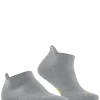 FALKE Cool Kick unisex sneakersokken, grijs (light grey melangeange)