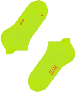 FALKE Cool Kick unisex sneakersokken, neon geel (lightning)