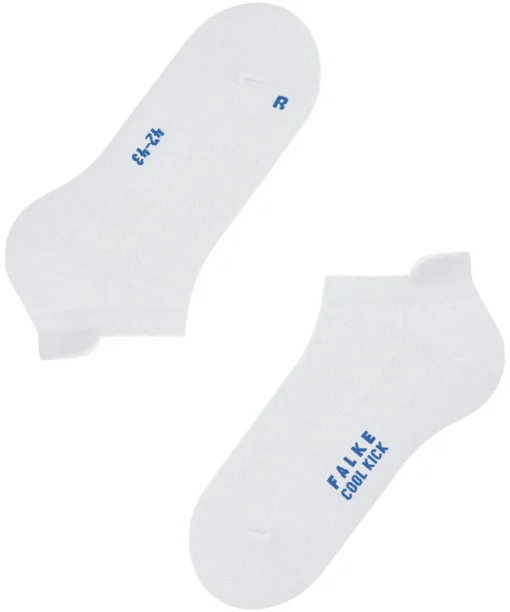 FALKE Cool Kick unisex sneakersokken, wit (white)