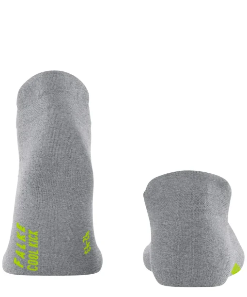FALKE Cool Kick unisex sneakersokken, grijs (light grey melangeange)