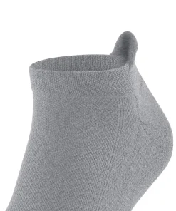 FALKE Cool Kick unisex sneakersokken, grijs (light grey melangeange)