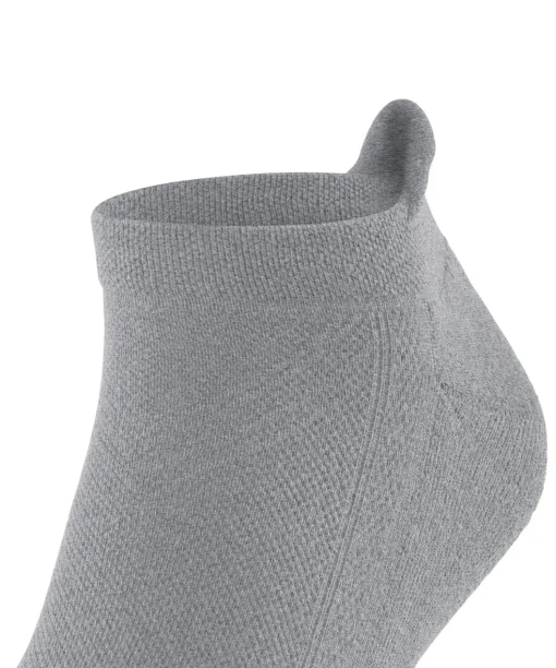 FALKE Cool Kick unisex sneakersokken, grijs (light grey melangeange)