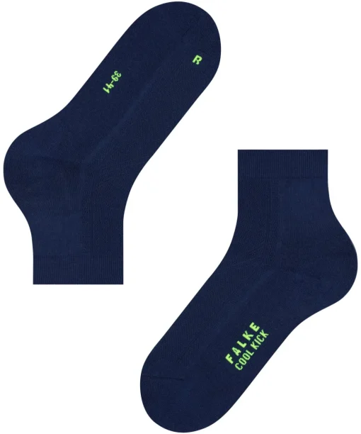 FALKE Cool Kick unisex sokken kort, marine blauw (marine)