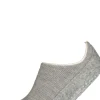 FALKE Cosyshoe dames huissokken, kort model, lichtgrijs (light grey)