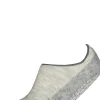 FALKE Cosyshoe dames huissokken, kort model, lichtgrijs (light grey)