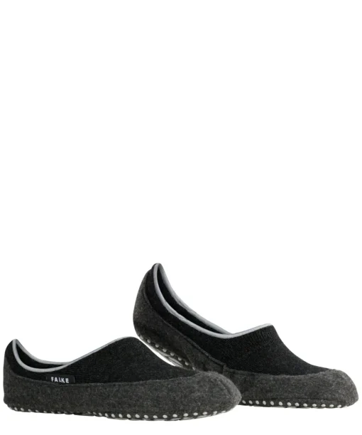 FALKE Cosyshoe huissokken (laag model), zwart (black)
