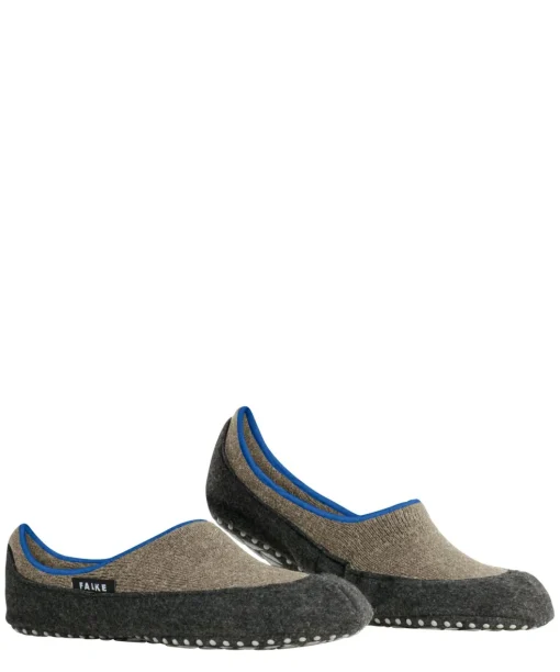 FALKE Cosyshoe huissokken (laag model), bruin (oak mel.)