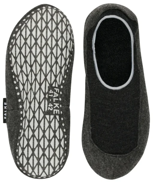 FALKE Cosyshoe huissokken (laag model), zwart (black)