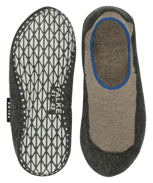 FALKE Cosyshoe huissokken (laag model), bruin (oak mel.)