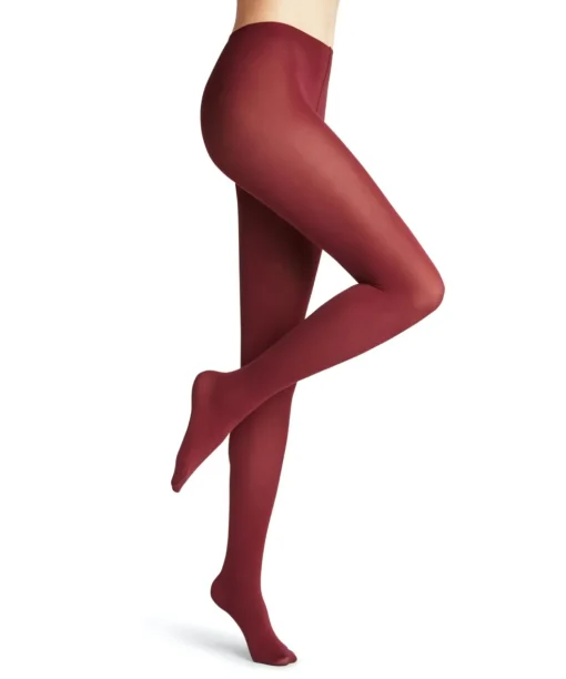 FALKE Cotton Touch dames panty, barolo